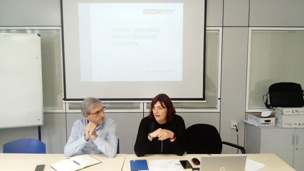Consejo de la Agrupación de Servicios Técnicos CCOO Cataluña