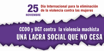 contra la violencia machista, una lacra social que no cesa