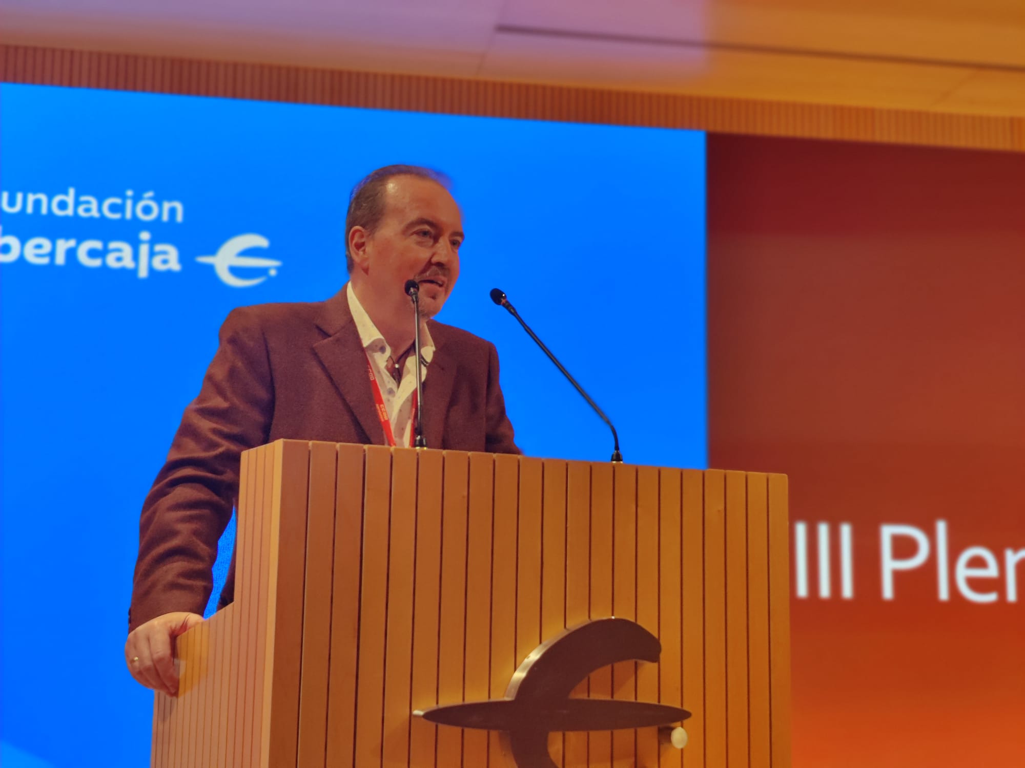 Gabriel Tercero, secretario general de CCOO Ibercaja