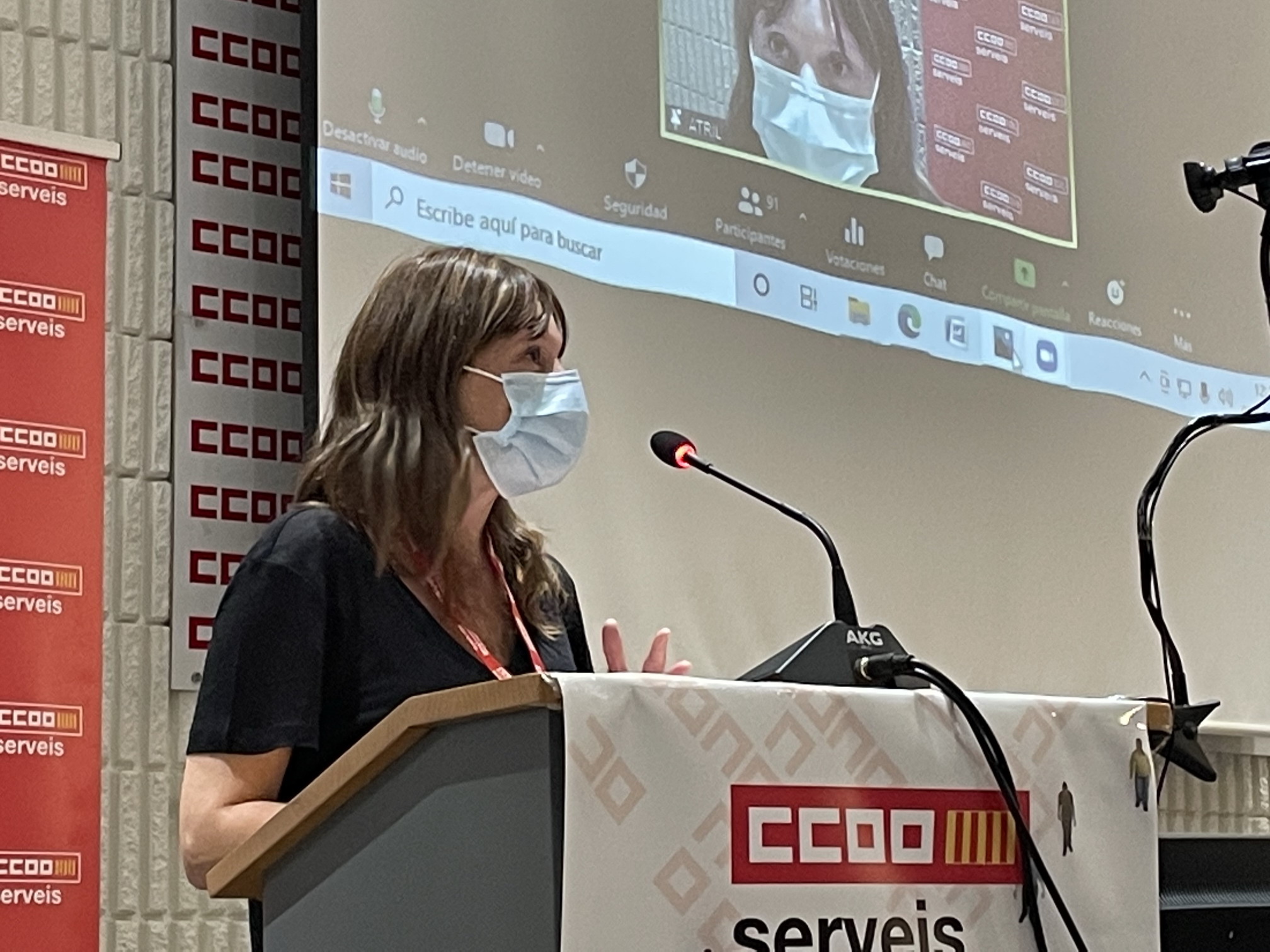 Cristina Garcia Perez-Secretaria General Serveis CCOO PV