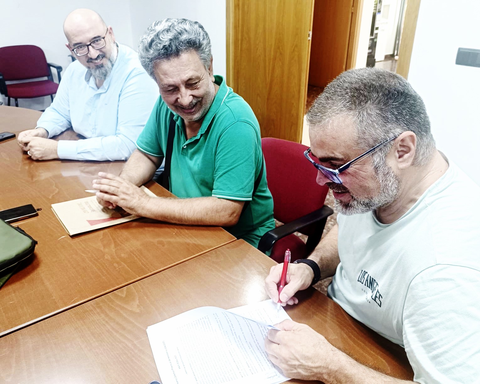 sinatura convenio hostalaría Pontevedra