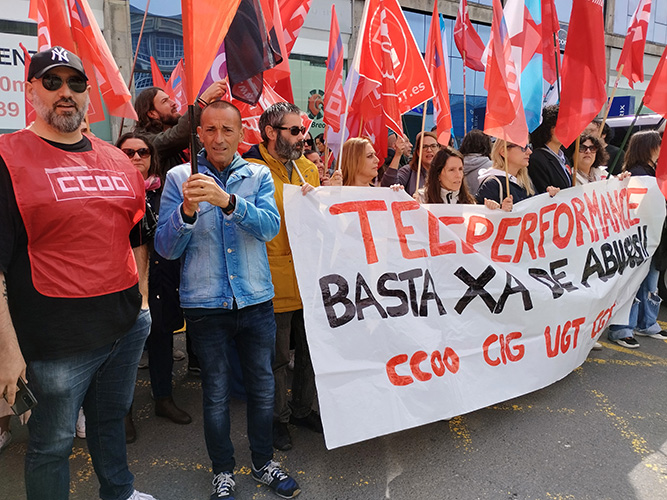 mobilizacións Teleperformance
