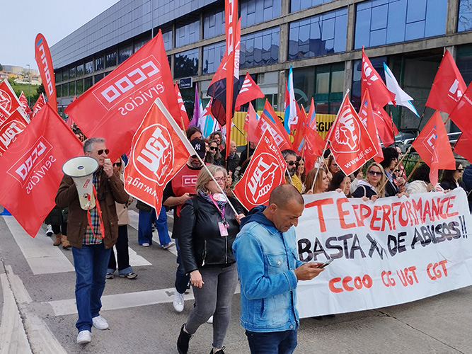 mobilizacións Teleperformance