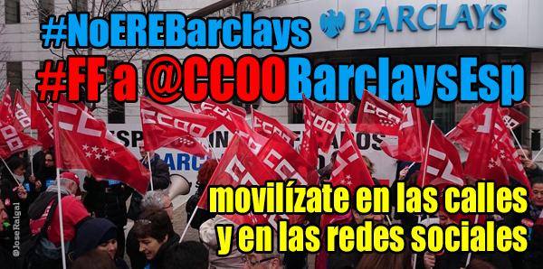 No al ERE de Barclyas