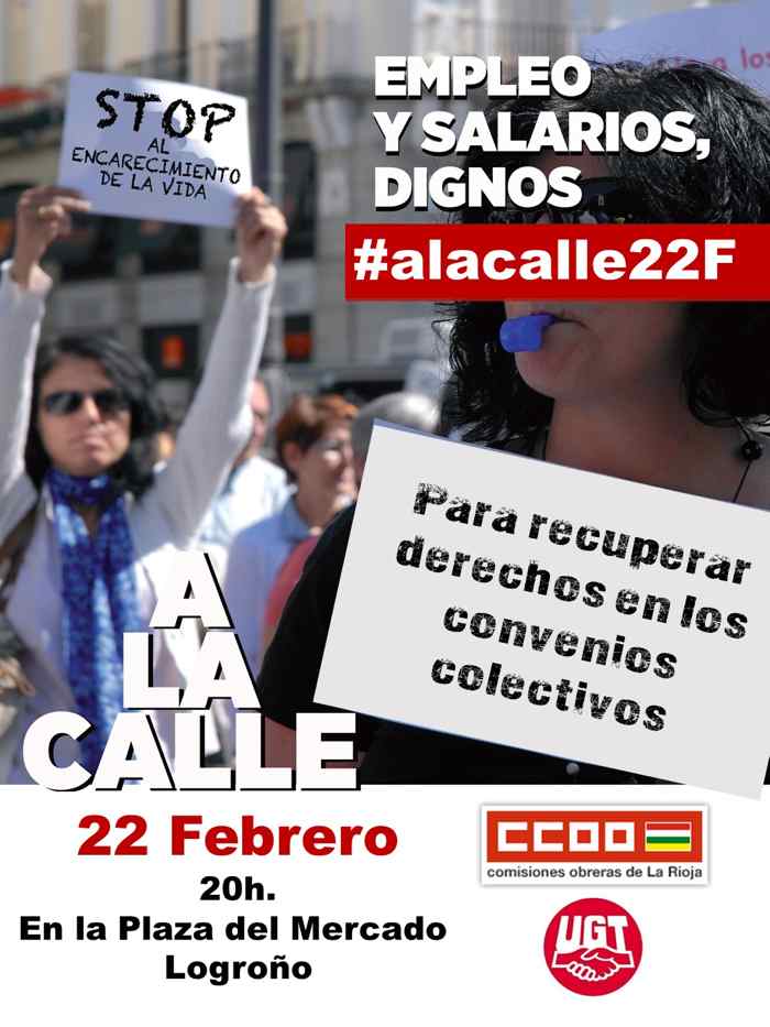 22 F concentracion La Rioja