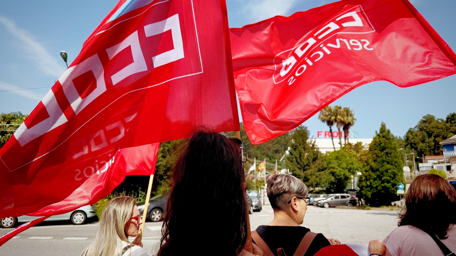 concentración convenio comercio alimentación Ourense