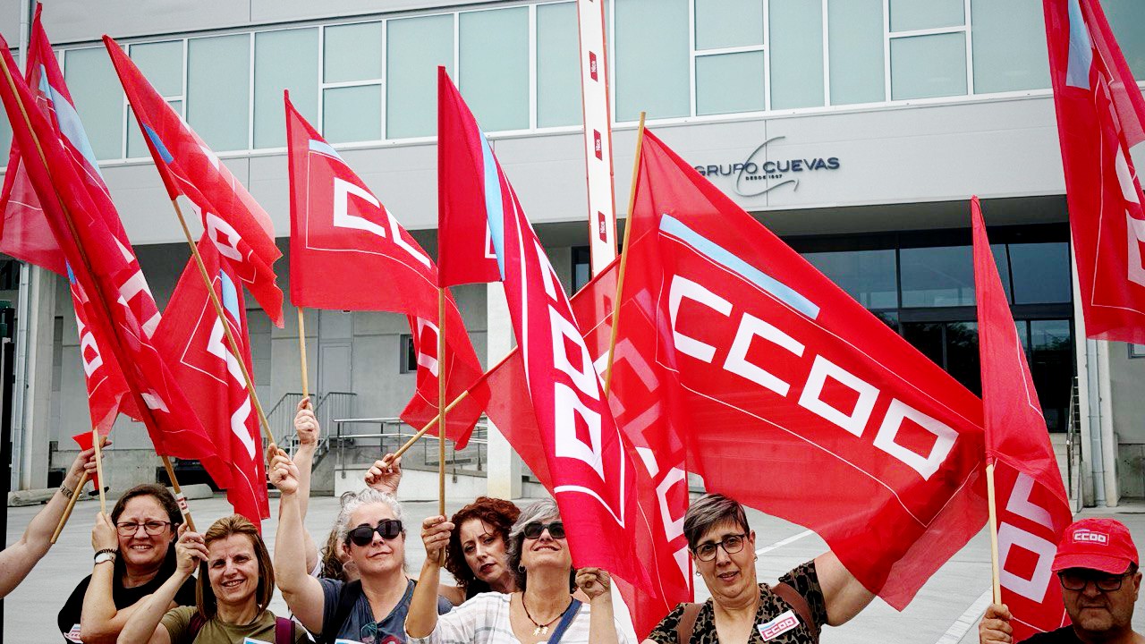 concentración convenio comercio alimentación Ourense