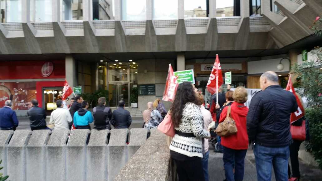 Éxito rotundo de los paros de la plantilla del hotel Holiday Inn Madrid-Bernabéu