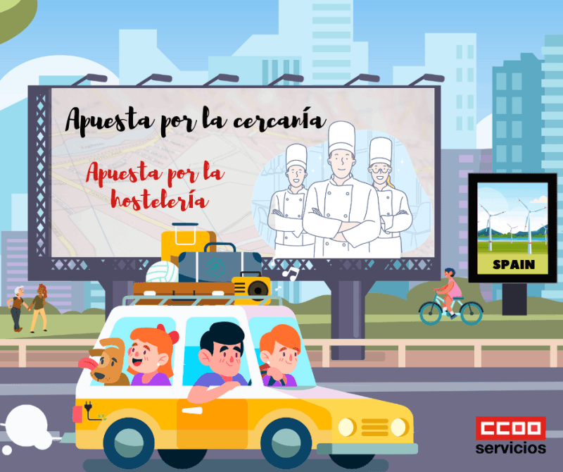 Apuesta por la cercanía. Apuesta por la Hostelería.