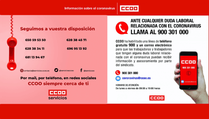CCOO y CCOO Servicios